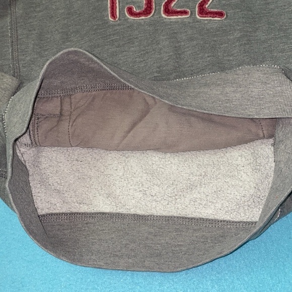 HOLLISTER California 1922 long sleeve pullover hoodie pouch pocket Y2K size S - Picture 4 of 10